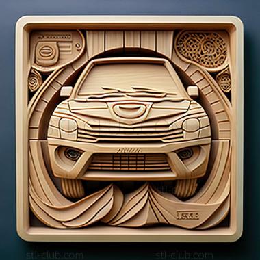 3D model Toyota Ipsum (STL)